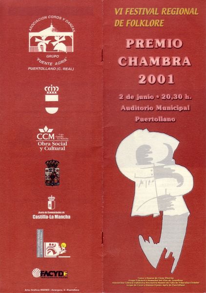 cartel Premio Chambra 2001